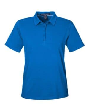 FRENCH BLUE Devon & jones DG120W women's raleigh stretch polo