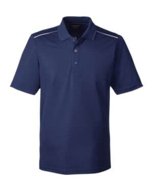 88181R men's radiant performance piqu polo withreflective piping