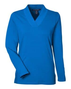 Devon & jones DP121W women's raleigh shawl collar knit top