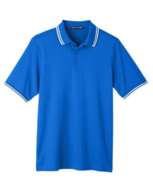 DG20C men's crownlux performance plaited tipped polo