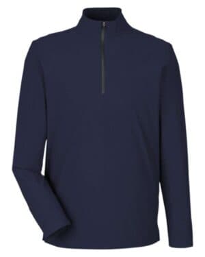 NAVY DG410 men's crownlux performance windsor welded quarter-zip pullover