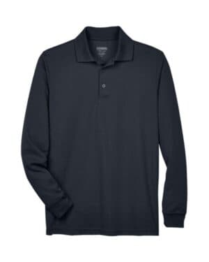 CARBON 88192T men's tall pinnacle performance long sleeve piqu polo