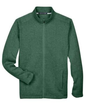 DG793 men's bristol full-zip sweater fleece jacket