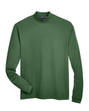 FOREST Devon & jones D420 unisex sueded jersey mock neck t-shirt