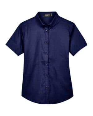 Core365 78194 women's optimum short sleeve twill shirt