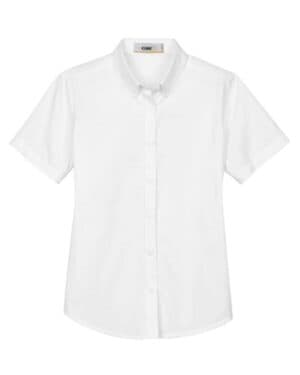 WHITE Core365 78194 women's optimum short sleeve twill shirt