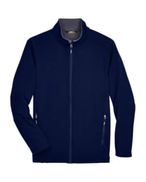 CLASSIC NAVY 88184T men's tall cruise two-layer fleece bonded softshell jacket