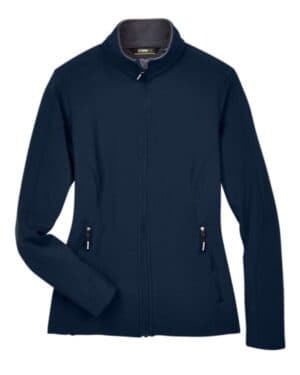 CLASSIC NAVY 78184 women's cruise two-layer fleece bonded soft shell jacket