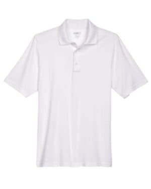WHITE Core365 88181T men's tall origin performance piqu polo