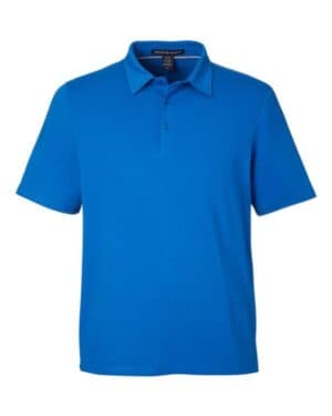 FRENCH BLUE Devon & jones DG120 men's raleigh stretch polo