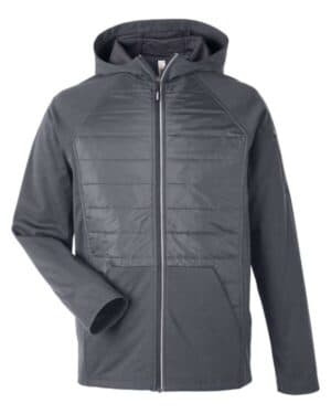 Core365 CE808 unisex techno lite hybrid hooded jacket