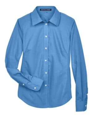 FRENCH BLUE D620W women's crown collection broadcloth woven dress shirt