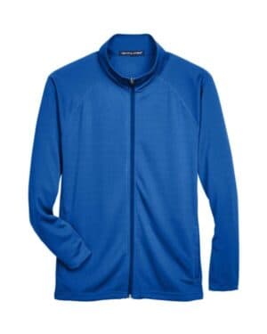 TRUE ROYAL DG420 men's stretch tech-shell compass full-zip jacket