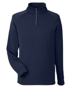 CLASSIC NAVY CE801 unisex fusion chromasoft fleece quarter-zip pullover
