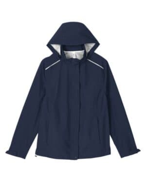 CLASSIC NAVY Core365 CE712W women's packable rain jacket
