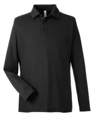 CE112L men's fusion chromasoft long sleeve pique polo