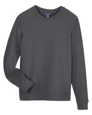 BLACK MELANGE Devon & jones DG482 men's new classics charleston pullover