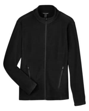 BLACK DG730 men's crownlux performance fleece full-zip jacket