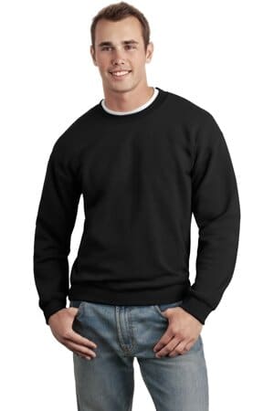 BLACK 12000 gildan-dryblend crewneck sweatshirt