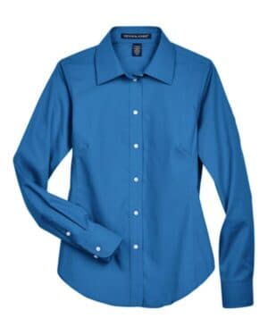 FRENCH BLUE D630W women's crown collection oxford woven dress shirt