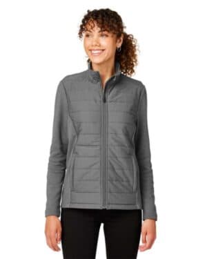 GRAPHITE MELANGE/ GRAPHITE DG704W women's new classics charleston hybrid jacket