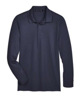 NAVY DG20LT men's crownlux performance tall plaited long sleeve polo