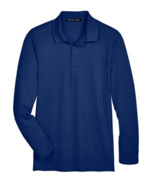 TRUE ROYAL DG20LT men's crownlux performance tall plaited long sleeve polo