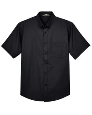 88194T men's tall optimum short sleeve twill dress shirt