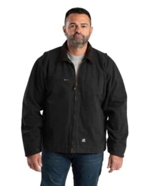 BLACK Berne apparel J374 highland washed gasoline jacket