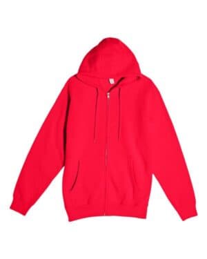 RED Lane seven LS14003 premium full-zip hooded sweatshirt