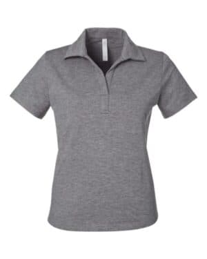 Glyder PDP7058 women's marbled fairway polo