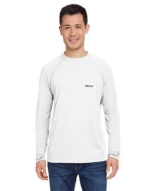 WHITE Marmot M14153 windridge long sleeve shirt