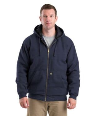 NAVY Berne apparel SZ612 glacier full-zip hooded jacket
