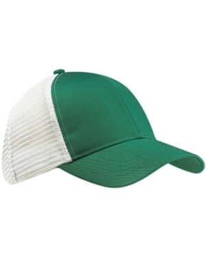GREEN/ WHITE Econscious EC7070 eco trucker cap