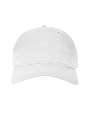 WHITE Econscious EC7087 eco baseball cap