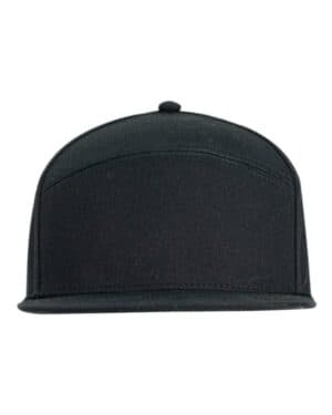 BLACK Big accessories BA709 hybrid flat bill cap