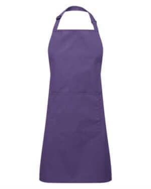 PURPLE Artisan collection by reprime RP154 recycled pocket bib apron