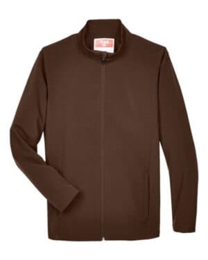 SPORT DARK BROWN Team 365 TT80 men's leader soft shell jacket
