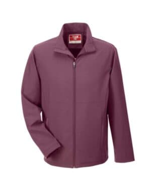 SPORT DARK MAROON Team 365 TT80 men's leader soft shell jacket
