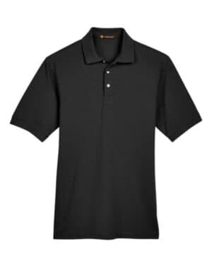 BLACK Harriton M265 men's easy blend polo
