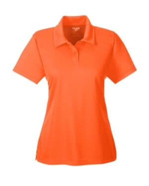 SPORT ORANGE Team 365 TT21W women's command snag protection polo
