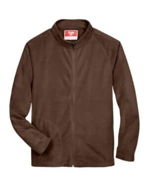 SPORT DARK BROWN Team 365 TT90 men's campus microfleece jacket