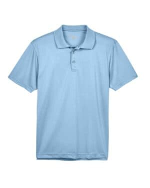 LIGHT BLUE Harriton M315 men's polyester jersey polo