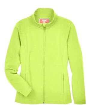SAFETY YELLOW Team 365 TT80W women's leader soft shell jacket