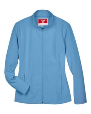 SPORT LIGHT BLUE Team 365 TT80W women's leader soft shell jacket