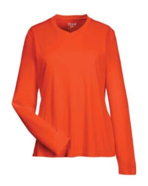 SPORT ORANGE TT11WL women's zone performance long sleeve t-shirt