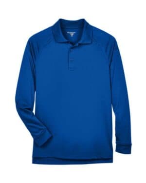 TRUE ROYAL Harriton M211L men's advantage long sleeve tactical polo