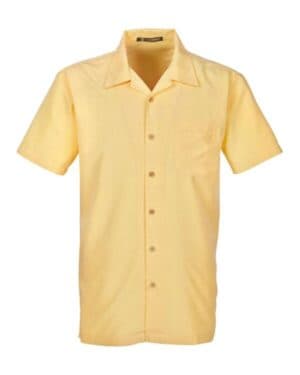 Harriton M560 men's barbados textured campshirt
