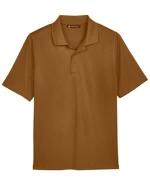 DUCK BROWN Harriton M348 men's advantage snag protection plus polo