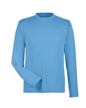 SPORT LIGHT BLUE Team 365 TT11L men's zone performance long sleeve t-shirt
